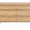 Meuble de salle de bain en bois chêne massif L120 cm MARIN