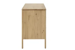 Meuble de salle de bain en bois chêne massif L120 cm MARIN