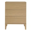 Meuble de salle de bain finition bois chêne L60 cm FREDDY