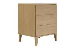 Meuble de salle de bain finition bois chêne L60 cm FREDDY