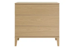 Meuble de salle de bain finition bois chêne L80 cm FREDDY