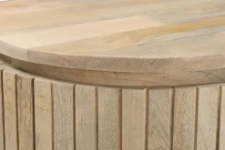 Meuble de salle de bain suspendu en bois manguier massif L110 cm BALDO