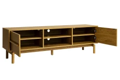 Meuble TV finition bois chêne L160 cm YSEULT