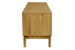 Meuble TV finition bois chêne L160 cm YSEULT
