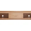 Meuble TV scandinave en bois clair L180 cm HALLEN