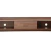 Meuble TV vintage bois noyer L180 cm HALLEN