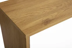 Rangement mural finition blanche et bois clair chêne L55 cm FLEXO