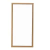 Rangement mural finition blanche et bois clair chêne L30 cm FLEXO