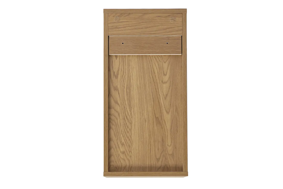 Rangement mural finition bois clair chêne L30 cm FLEXO