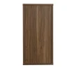 Rangement mural finition bois foncé noyer L30 cm FLEXO
