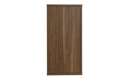 Rangement mural finition bois foncé noyer L30 cm FLEXO