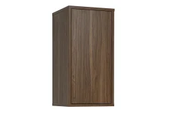 Rangement mural finition bois foncé noyer L30 cm FLEXO