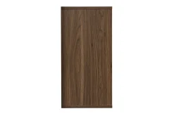 Rangement mural finition bois foncé noyer L30 cm FLEXO