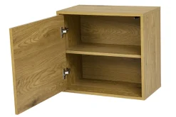 Rangement mural finition bois clair chêne L55 cm FLEXO