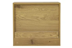 Rangement mural finition bois clair chêne L55 cm FLEXO