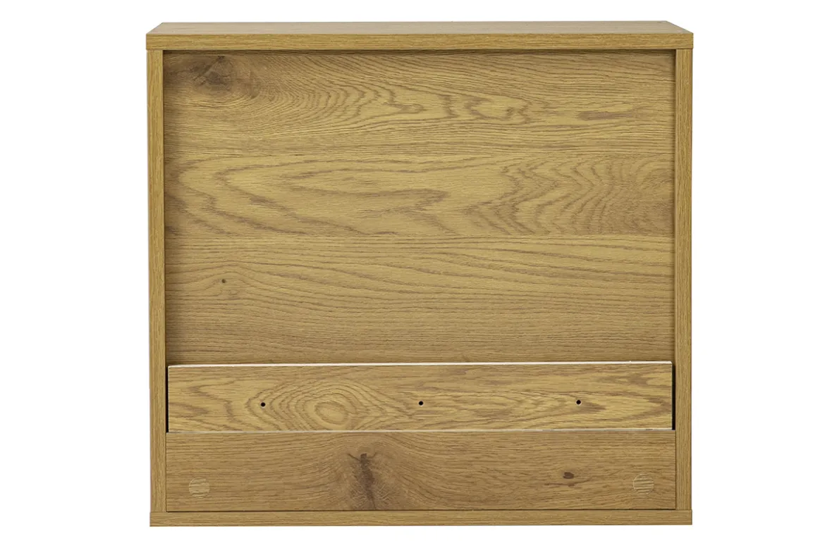 Rangement mural finition bois clair chêne L55 cm FLEXO