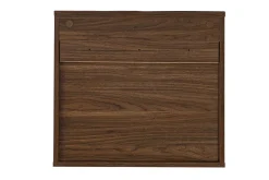 Rangement mural finition bois foncé noyer L55 cm FLEXO