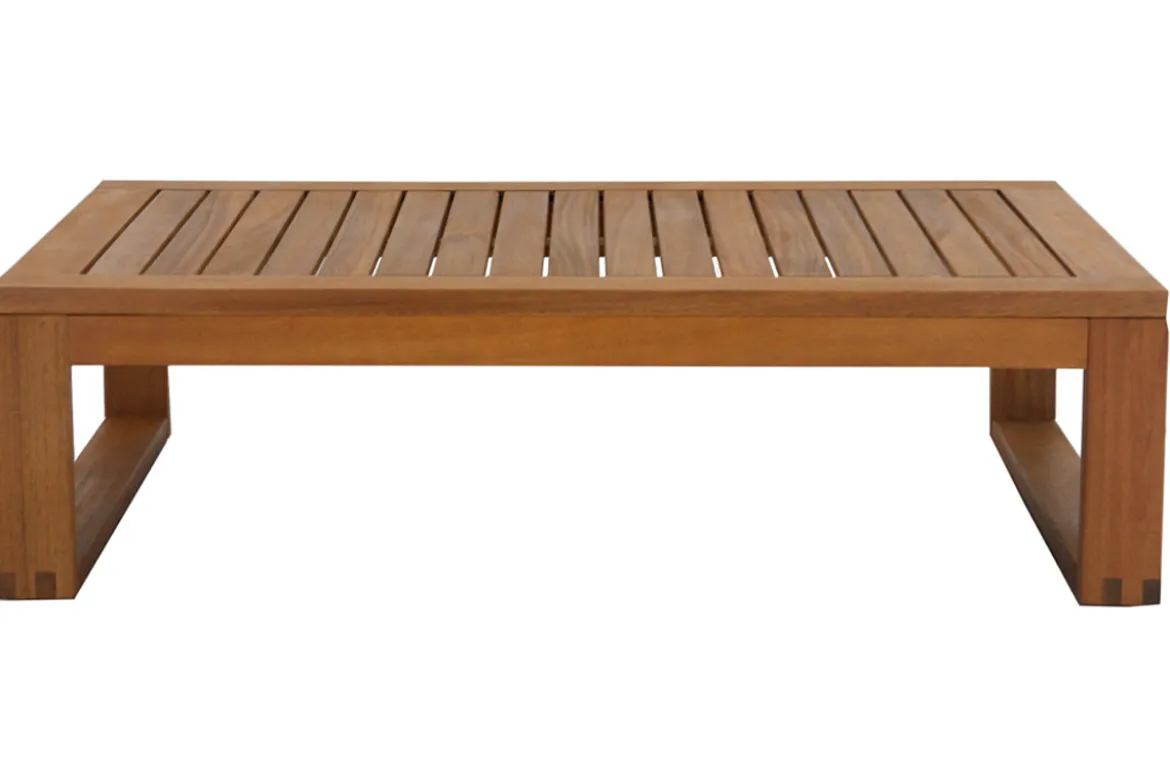 Salon de jardin d'angle 6-8 places en bois massif avec coussins déhoussables taupe SALSA