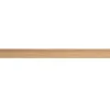 Support mural cadres photos - étagère linéaire en bois clair chêne L120 cm LINEA