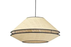 Suspension en rabane naturelle D50 cm KOYA