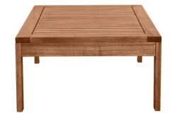 Table basse de jardin en bois massif L90 cm SALVADOR