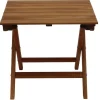 Table basse de jardin pliante en bois massif L40 cm ITZA