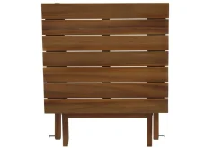 Table basse de jardin pliante en bois massif L40 cm ITZA