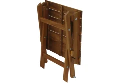 Table basse de jardin pliante en bois massif L40 cm ITZA