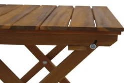 Table basse de jardin pliante en bois massif L40 cm ITZA