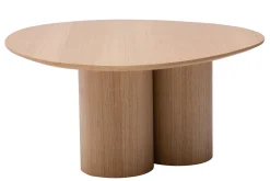 Table basse design bois clair L100 cm HOLLEN