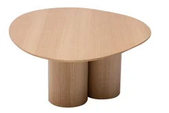 Table basse design bois clair L100 cm HOLLEN
