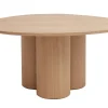 Table basse design bois clair L78 cm HOLLEN