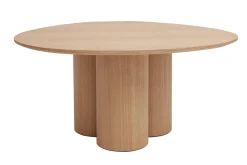 Table basse design bois clair L78 cm HOLLEN