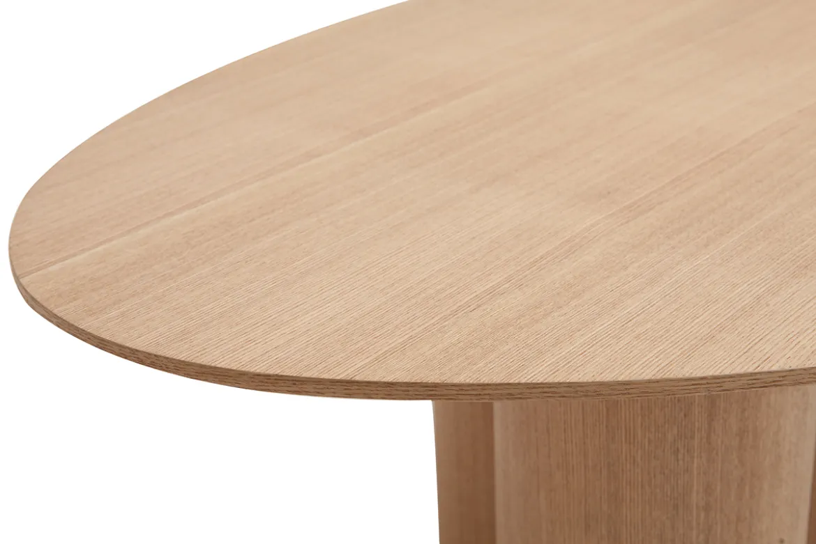 Table basse design bois clair L78 cm HOLLEN