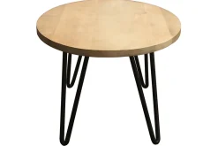 Table basse ovale bois manguier massif L100 cm VIBES