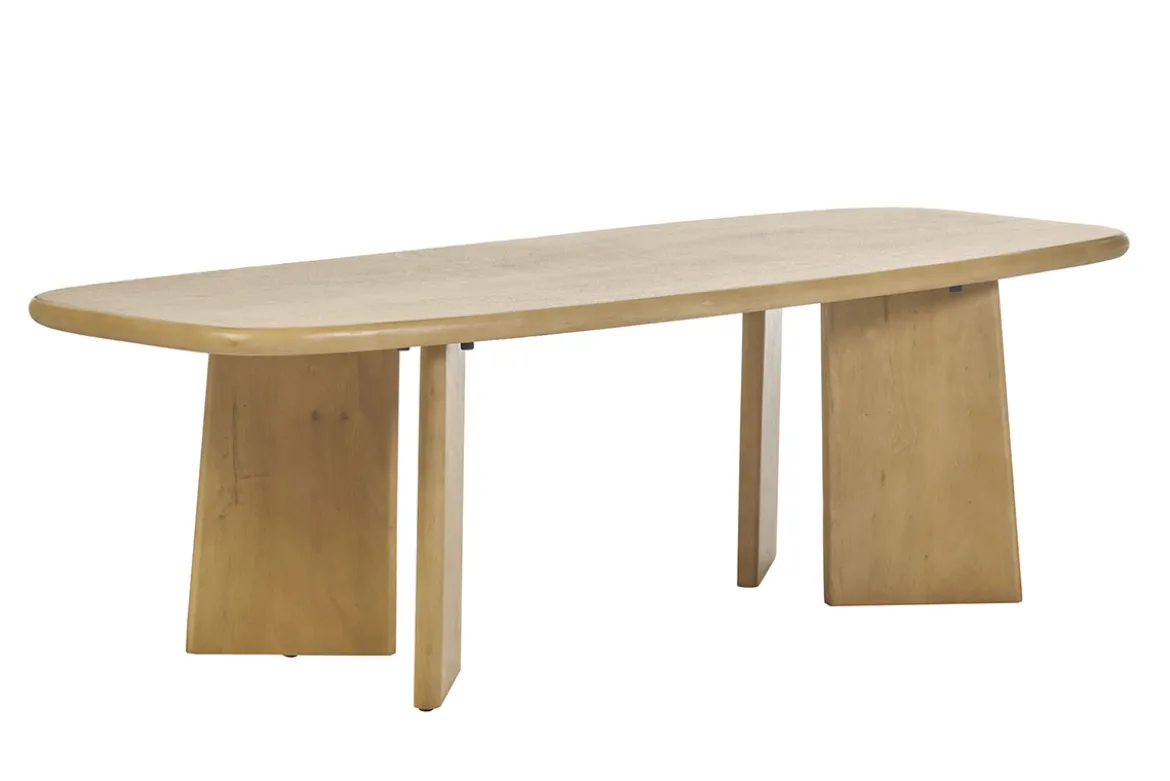 Table basse rectangulaire en bois manguier massif L120 cm SOTA