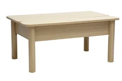 Table basse relevable finition bois chêne L100 cm BOLSO