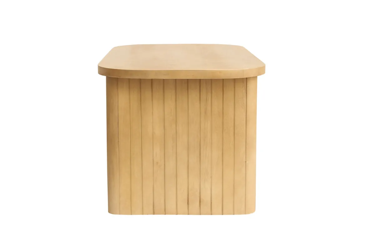 Table basse relevable rectangulaire bois manguier massif L100 cm LATIGO