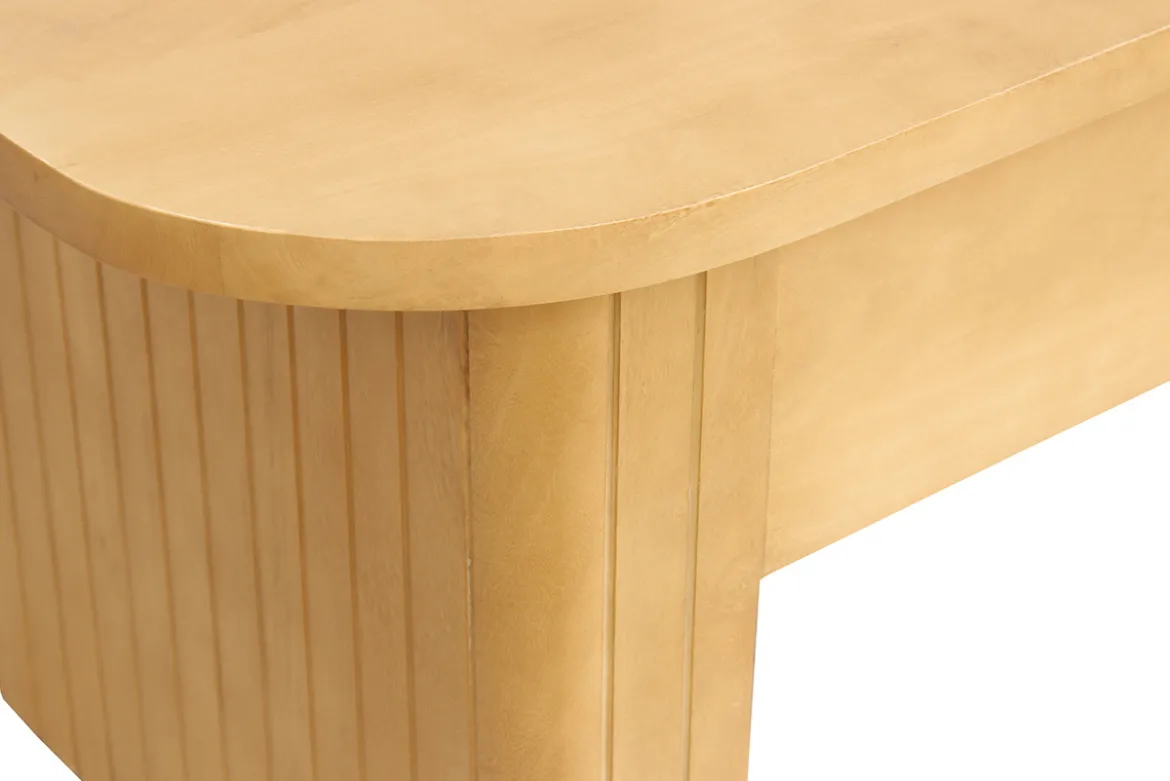 Table basse relevable rectangulaire bois manguier massif L100 cm LATIGO