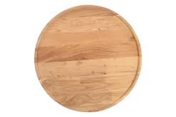 Table basse ronde en bois massif D80 cm MATERA