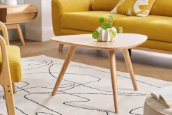 Table basse scandinave bois clair L69 cm ARTIK