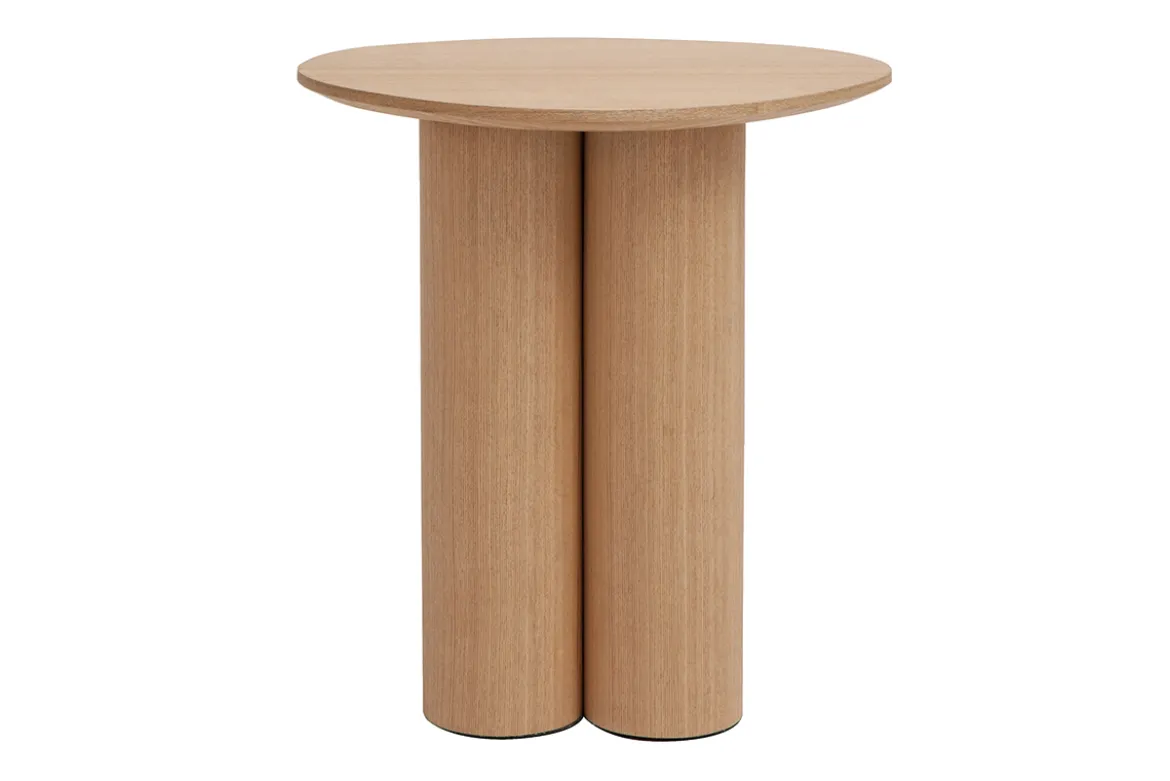 Table d'appoint bois clair L44 cm HOLLEN
