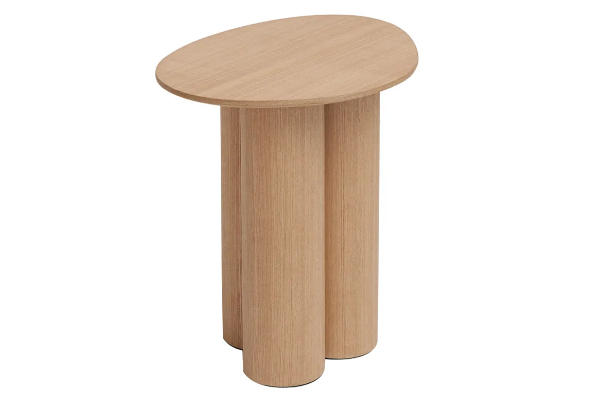 Table d'appoint bois clair L44 cm HOLLEN