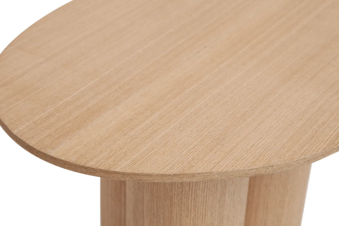 Table d'appoint bois clair L44 cm HOLLEN