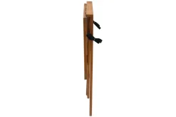 Table de balcon pliante en bois massif L80 cm CARMEN