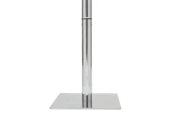 Table de bar design carrée blanche L60 cm JACK