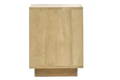 Table de chevet avec tiroir en bois manguier massif MATCHA