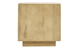 Table de chevet avec tiroir en bois manguier massif MATCHA