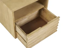 Table de chevet avec tiroir en bois manguier massif MATCHA
