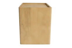 Table de chevet avec tiroir en bois manguier massif NEREA